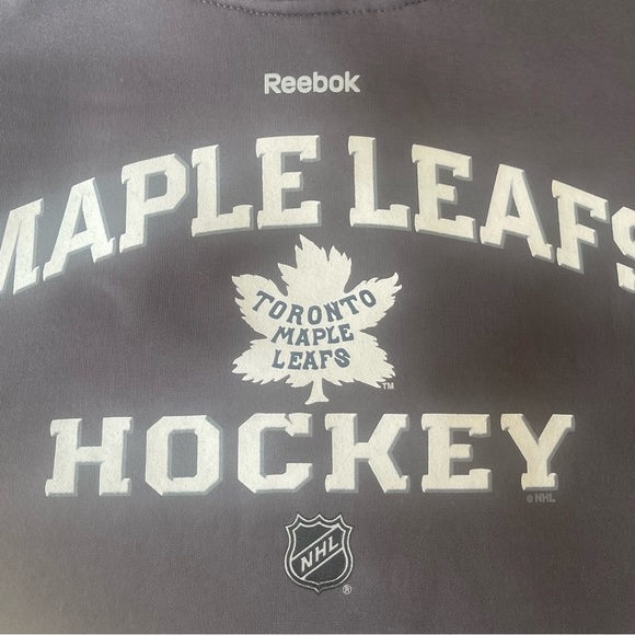 2014 Winter Classic Toronto Maple Leafs Hoodie Hooded Sweatshirt Boys L 14/16 - Picture 3 of 3